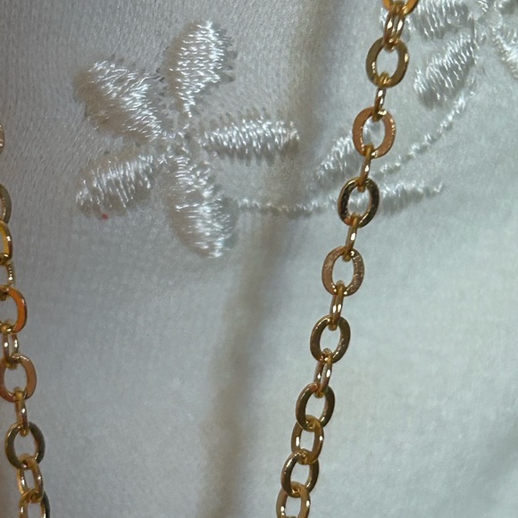 🎅🏻 HOLIDAY FIND! UNIQUE AMBER RHINESTONE SUNFLOWER DESIGN PENDANT NECKLACE NEW! - Picture 6 of 10